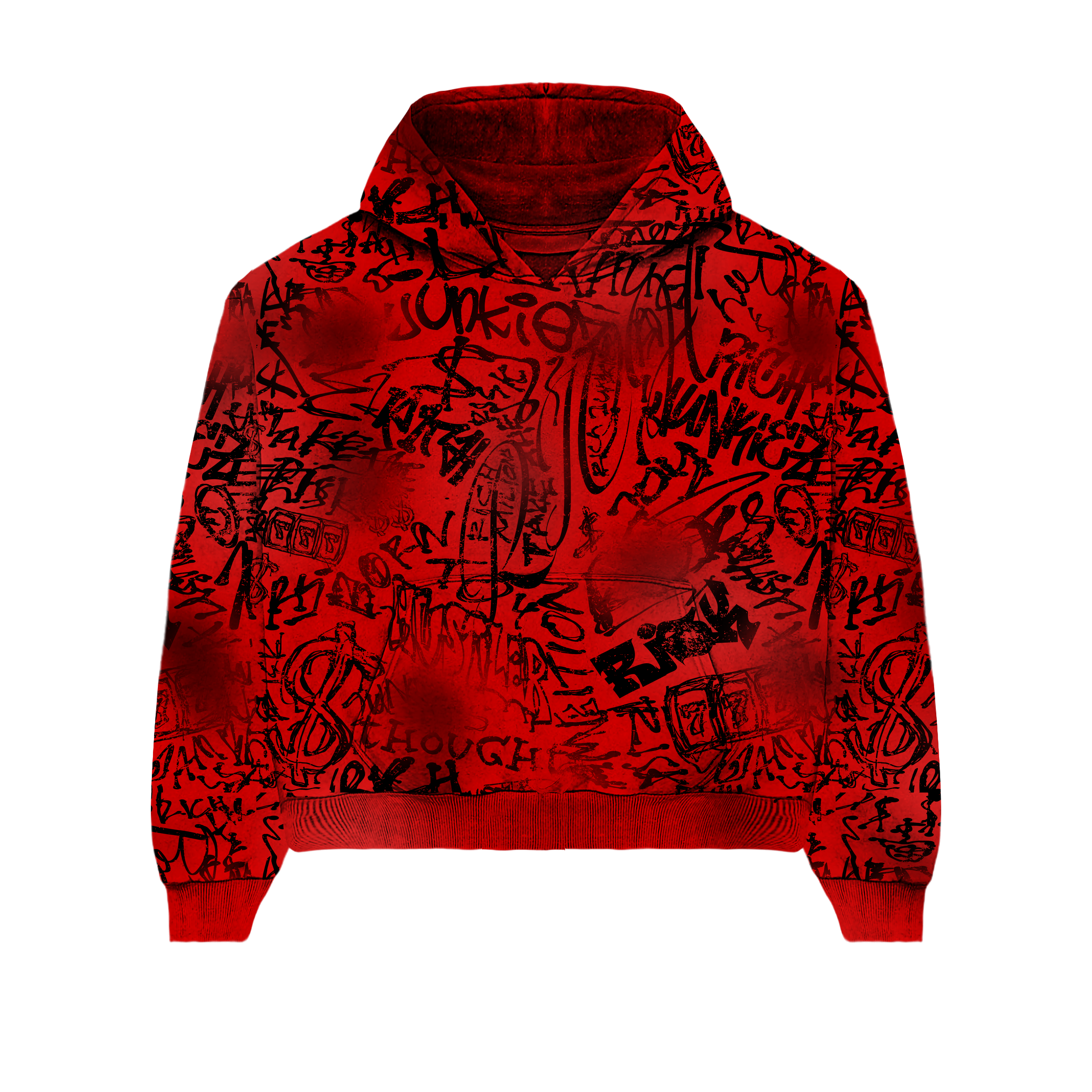 Red richjunkies zipup