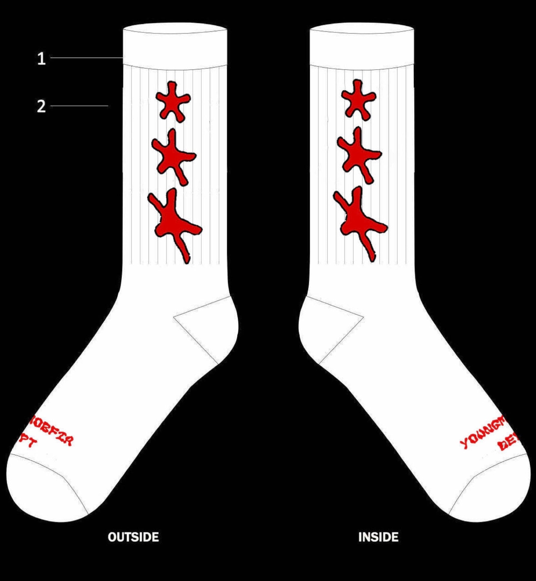 Mobfia Dri-Fit Socks