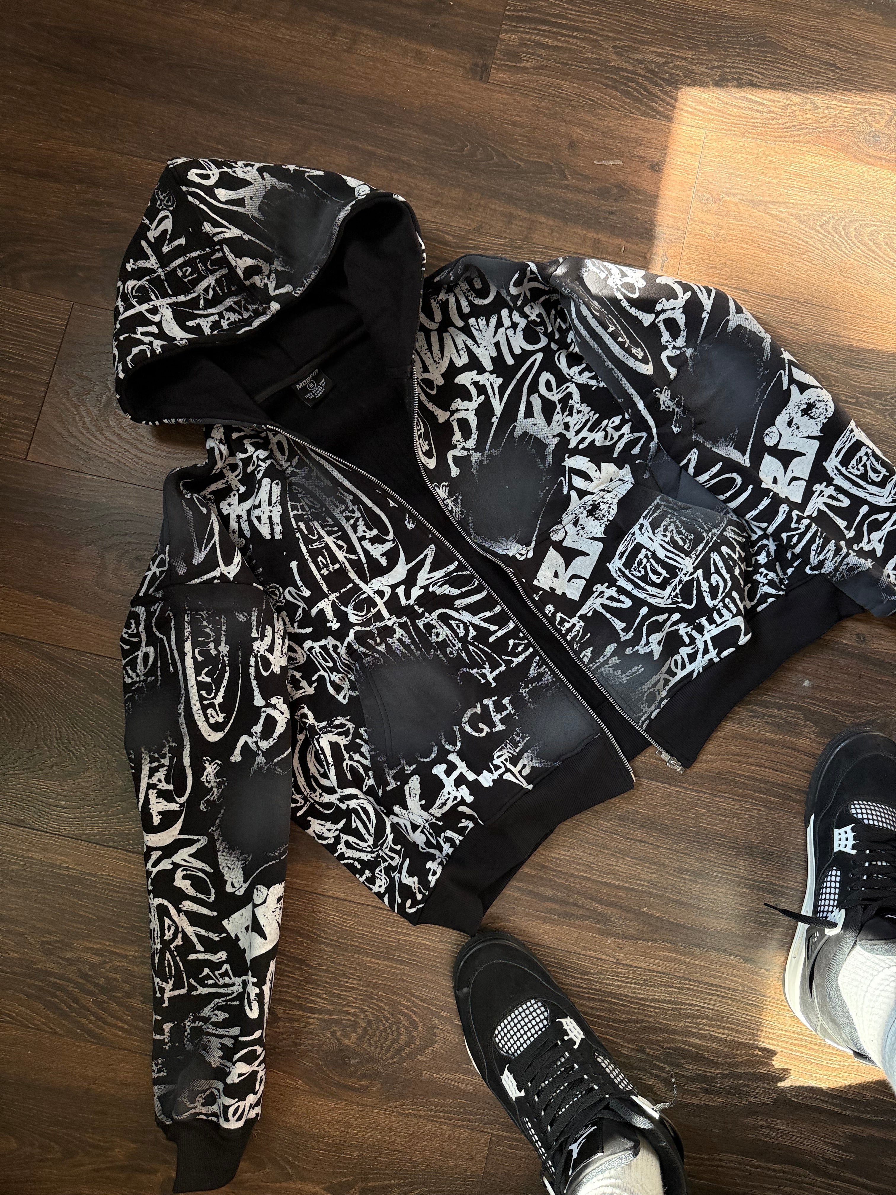 black richjunkies zipup