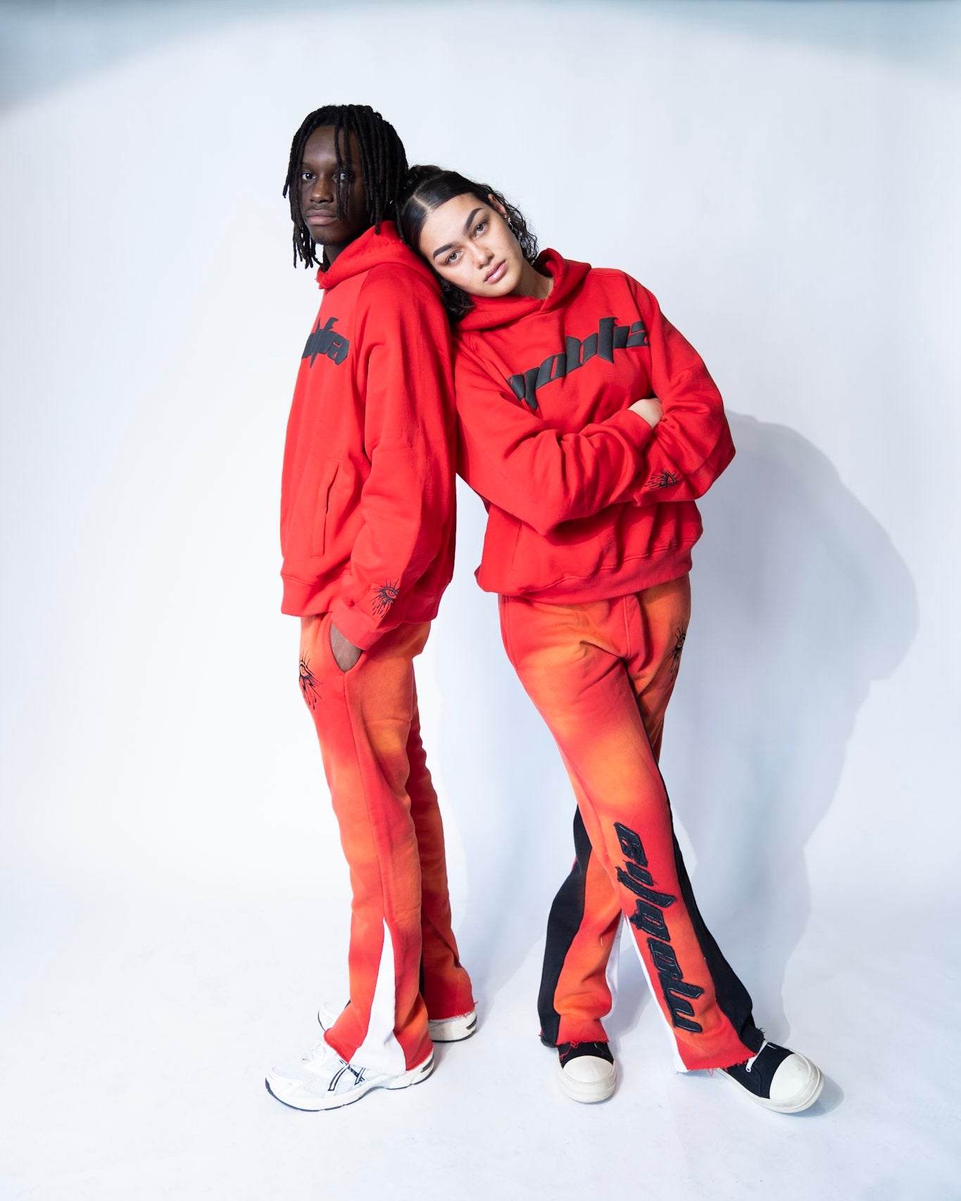 Red MOBFIA Pullover Hoodie