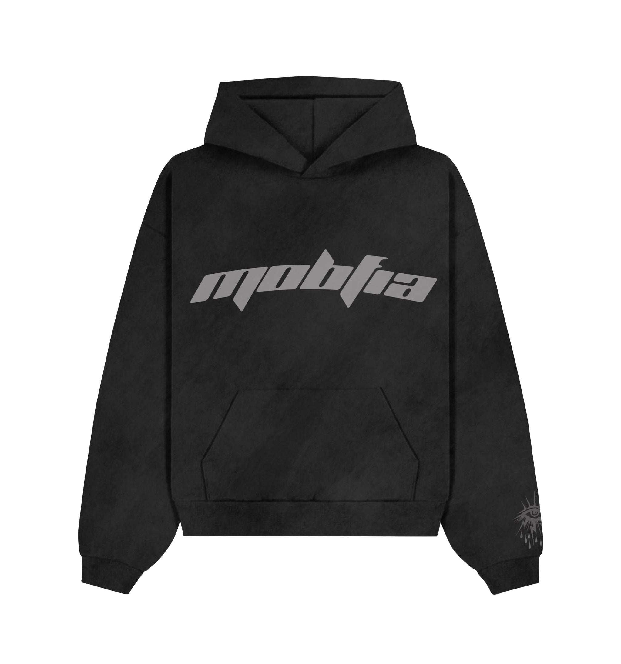 Black MOBFIA Pullover Hoodie