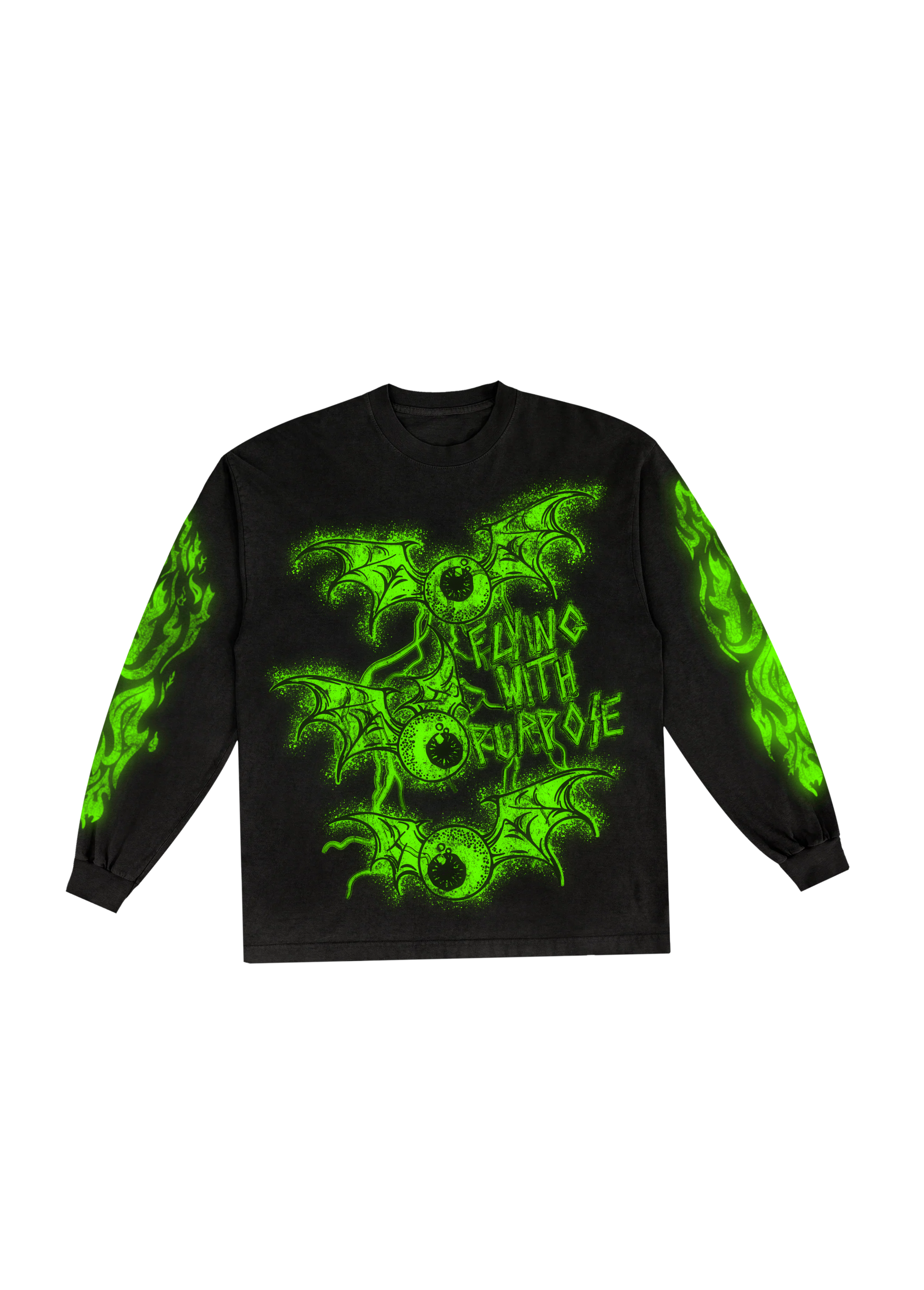 Eagles Green long sleeve