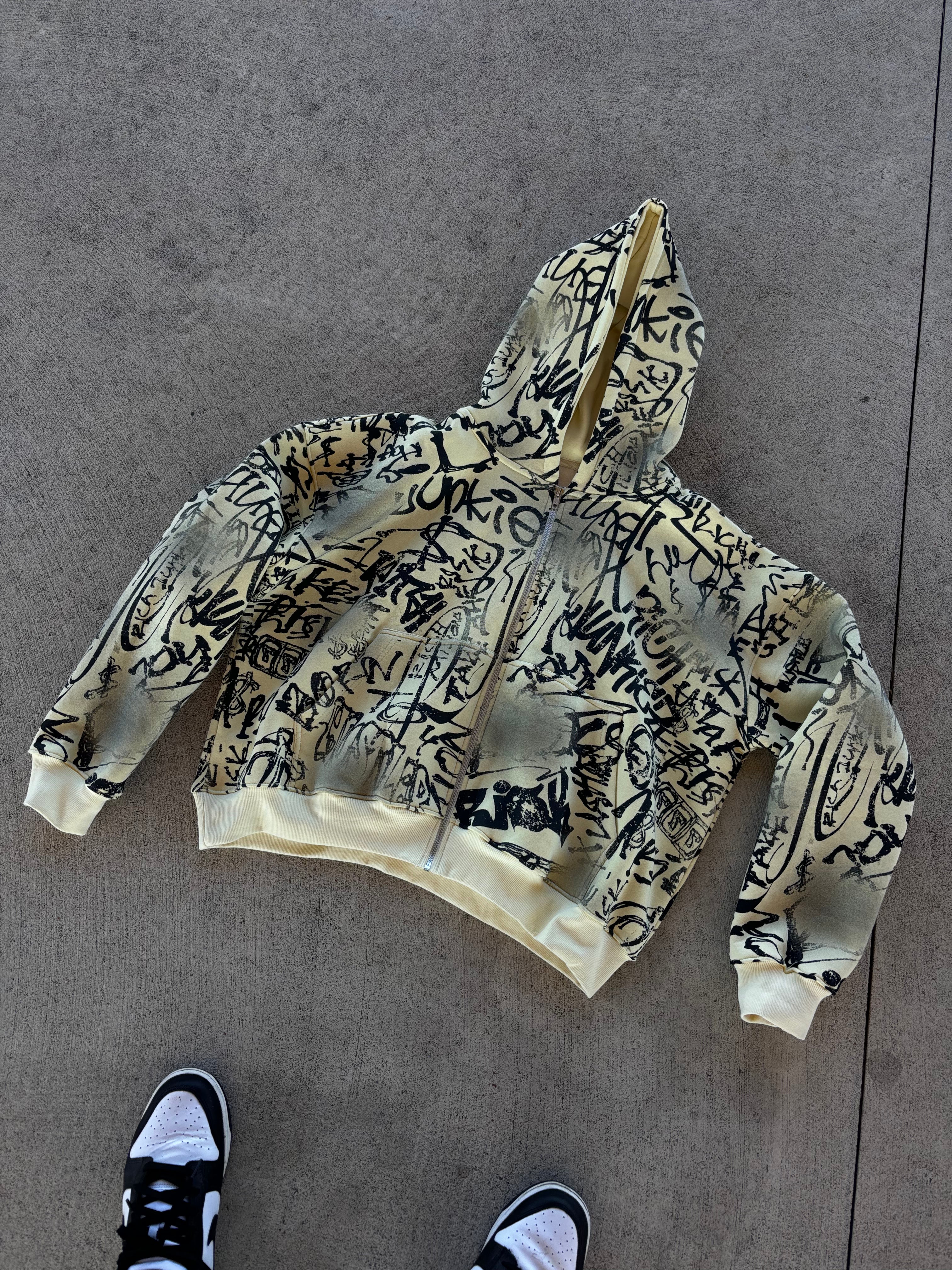 Cream richjunkies zipup