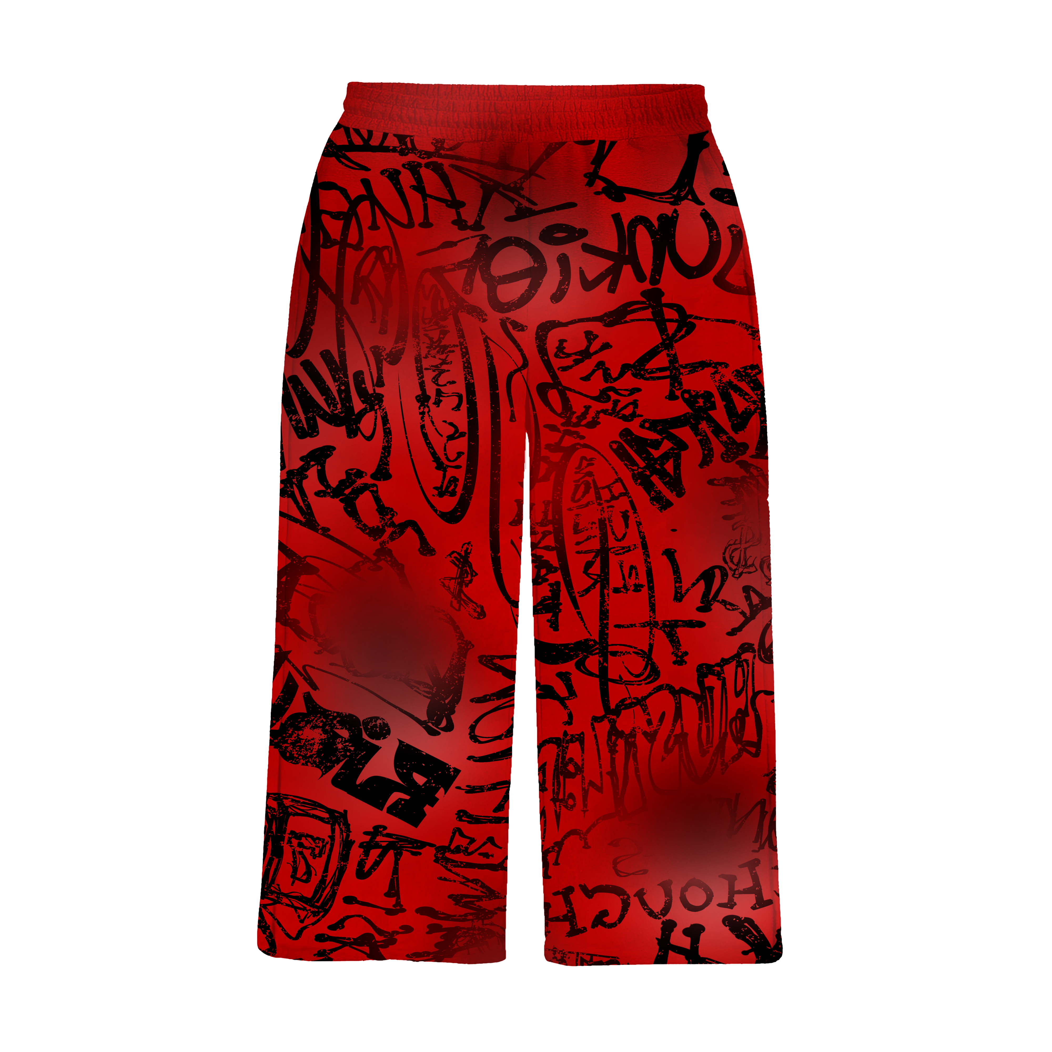 Red  richjunkies flare pants